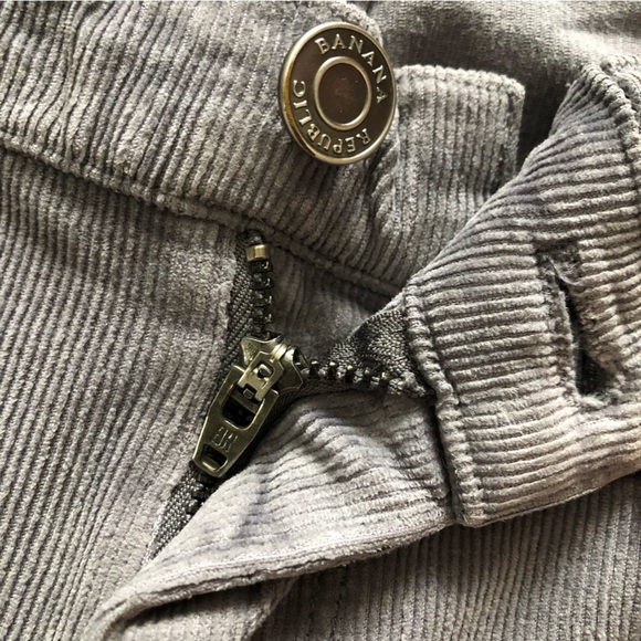 Banana Republic Corduroy Regular Fit Pants in Grey - Picture 6 of 10